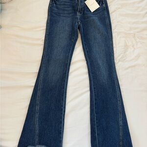 KanCan Dark Blue Flare Jeans